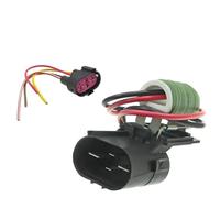 Radiator Fan Blower Motor Resistance Fits for Opel 3134503076(X1 and Plug)