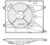 DENSO DER15005 Fan, radiator