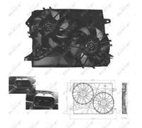 Radiator fan Double Fan 47674 NRF for CHRYSLER 300C 300C Touring