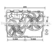AVA COOLING SYSTEMS FT7583 Fan, radiator