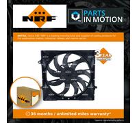 NRF Radiator Fan 470029, Single Fan fits Hyundai Santa Fe IV 18 to 20, 25380S1000 New