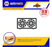 Radiator Fan fits OPEL ASTRA H 2.0 04 to 10 Cooling NRF 24467444 6341172 Quality