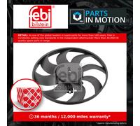 Radiator Fan fits VAUXHALL CORSA D 1.6 06 to 14 Cooling 055702236 1341399 Febi