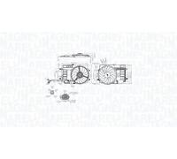 MAGNETI MARELLI 069422858010 Fan, radiator