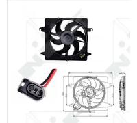 Radiator Fan 47019 NRF Cooling 1217196 1230811 1337570 1449920 1467011 Quality