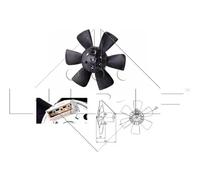 NRF 47391 Fan, radiator