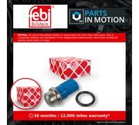 febi bilstein 170145 Cooling Fan Thermal Switch with Sealing Ring, Blue