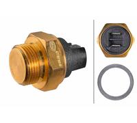 HELLA 6ZT 007 800-001 Temperature Switch, radiator fan - 12V - 2-pin connector - Blade Terminal - Bolted - Normally Open Contact