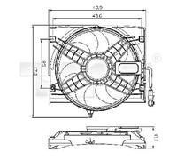 TYC 803-0011 Fan, radiator