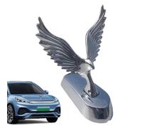 Radiator Figure - 3.7 Inch 3D Metal Emblem, Self-Adhesive Car Decoration No Drilling, Weatherproof Outdoor Badge Sticker, Universal Car Styling Logo on the Front for Saloon SUV