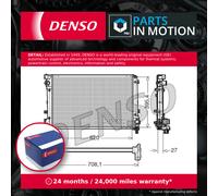 DENSO DRM09163 Engine radiator