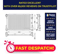 Radiator fits MERCEDES SLK350 R172 3.5 2011 on M276.956 Denso 0995002703 Quality