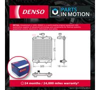 Radiator fits PEUGEOT 108 VTi 1.0 2014 on CFB(1KR) Denso 164000Q030 B000765180