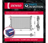 Radiator fits RENAULT TRAFIC Mk3 1.6D 2014 on Denso 214103569R 214104966R New
