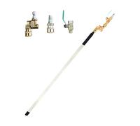 Radiator Flush Tool - Radiator Cleaning Wand for Car Truck HVAC | Flexible Stainless Steel Rinse with Targeted Blower, Easy Access Cooling System, Air Conditioner for Refrigerator Engine Tube Cleaning