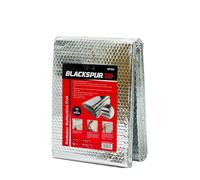 Radiator Foil Reflector Roll 5m x 60cm - Heat Reflective Radiator Foil Panels and Insulation Sheet - Radiator Reflector Foil for Behind Radiators - Thermal Radiator Insulation Includes Sticky Pads