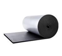 Radiator Foil Reflector Roll, 5mm Thick Self-Adhesive Radiator Reflector Foil Aluminium Film Heat Reflective Radiator Insulation Foil, Reflective Foil for Behind Radiator with Foam Core(1mx3m)