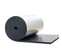 Radiator Foil Reflector Roll, Fireproof Soundproof Foam Wrap Insulation Roll Aluminium Film Self-Adhesive Radiator Heat Deflector Shelf Radiator Insulation Panels,5mm Thick(1mx1m)