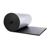 Radiator Foil Reflector Roll, Radiator Deflector Shelf Aluminium Film Fireproof Noise Reduction Insulating Radiator Reflectors Foam Core Conservatory Roof Insulation Self Adhesive 5mm(1mx4m)