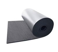 Radiator Foil Reflector Roll, Radiator Reflector Foil Self-Adhesive 5mm Thick Folded Insulation Foil, Aluminium Film Foil Insulation for Radiator Reflector Panels(1mx5m)