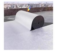 Radiator Foil Reflector Roll Thermal Soundproof Co Self Adhesive Aluminium Foil Insulation for Roofs Walls Camper Black 1x(1-10) m 5-20mm(20mm,1x4m)