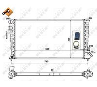 NRF 58189 Engine radiator