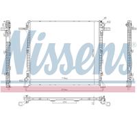 Radiator For MAN TGE 5.180 2.0 TDI 05/17- TGE 3.140 2.0 TDI 05/17- VW