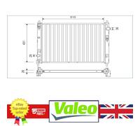 Radiator for Nissan JUKE 10-19 PULSAR 14- 21410-1KK0A