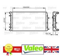 Radiator for Seat CORDOBA IBIZA Skoda FABIA 6LL121253