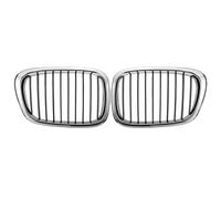 Radiator Front Grill Car Front Bumper Kidney Grill For BMW 5-Series E39 525i 528i Sedan 1995-2003 Front Hood Racing Grille Cover Car Replacement Grille