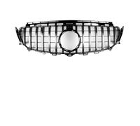 Radiator Front Grill Front Bumper Grille Hood Grill For W213 C238 A238 E Class E300 E200 E260 2016 2017 2018 2019 2020 Car Replacement Grille(E63S Silvery)