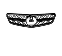 Radiator Front Grill Front Bumper Grille Hood Grille For Benz C W204 C43 2008-2014 C180 C200 C250 C300 For AMG For GTR Diamond Style Grille Car Replacement Grille(AG-Glossy Black)