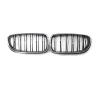 Radiator Front Grill Gloss Black Front Kidney Grille Car Racing Grills For BMW 5 F11 F10 4 Doors 2010-2016 520i 523i 525i 530i Styling Car Replacement Grille(Carbon fiber)