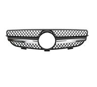 Radiator Grill For Mercedes For Benz For CLK Class For CLK320 For CLK500 W209 2003-2009 Front Racing Grills Grille Black Car Upper Bumper Hood Mesh Grid Kit Front Grille