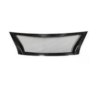 Radiator Grill For Nissan For Sentra 2013 2014 2015 Honeycomb Style Front Grille Racing Grill Fiberglass/Carbon Fiber Upper Bumper Hood Cover Mesh Grid Front Bumper Grille(Carbon Fiber)