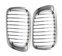 Radiator Grille 2 Replacement Kidney Grille Grill For E46 M3 2DR MTVTFECEWG