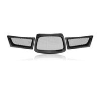 Radiator Grille 3pcs Front Grille Racing Grills For Subaru For Impreza 9th WRX STI 2006-2007 Carbon Fiber Body Kit Grid Car Upper Bumper Hood Mesh QAQMHVCVB