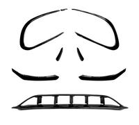 Radiator Grille AMG Front Bumper Spoiler Splitter Air Vent Fog Lamp Grille Body Kits For Mercedes For Benz 2015-2018 CLA C117 X117 C200 220 250 260