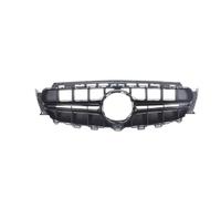 Radiator Grille Compatible With Mercedes-Benz For E Class W213 E200 E250 E300 2016 2017 2018 2019 2020 Front Upper Bumper Grille Hood Mesh Grid Grill