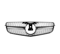 Radiator Grille Diamond AMG GT Style Front Bumper Grille For Mercedes For Benz W204 Grille C-Class C204 S204 2007-2014 C180 C200 C250 C300 C350(Diamonds-Black)