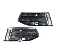 Radiator Grille For A6 C8 2019 2020 2021 4KD807647 4KD807648 Car Front Bumper Fog Light Lower Grille Cover(Left and Right)