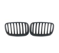 Radiator Grille For BMW X5 E70 X6 E71 2007-2014 Chrome Silver Diamonds Style Double Dual Slats Upper Grills All Black Front Bumper Grilles