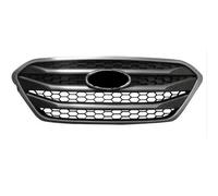 Radiator Grille For Hyundai IX35 2010-2013 ABS Chrome Around The Array Before Decorating Competition Matrix Barbecu QAQMHVCVB(Style A)