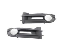 Radiator Grille For VW For Caddy 2004-2011 2K0853683A Front Bumper Fog Lamp Cover Grille(2 PCS Left and Right)