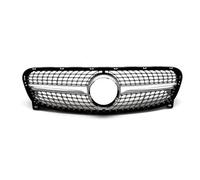 Radiator Grille Front Bumper Grill GT Diamond Style GLA Grille For Mercedes For Benz GLA Class X156 2014-2016Year GLA200 GLA260 GLA250 Front Grille Grills(A Silver)