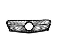 Radiator Grille Front Bumper Grill GT Diamond Style GLA Grille For Mercedes For Benz GLA Class X156 2014-2016Year GLA200 GLA260 GLA250 Front Grille Grills(A Black)