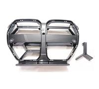 Radiator Grille Front Bumper Grille For G80 M3 G82 G83 M4 2021 2022 2023 CSL Style Front Hood Kidney Grill Carbon Fiber Look Glossy Black QAQMHVCVB(Style B)