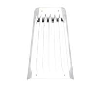 Radiator Grille Motorcycle Flame Style Polished Stainless Steel for radiator Cover Grill Guard Protector For Fury VT1300 2010 2016