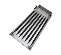 Radiator Grille Motorcycle Parts Flame Polished Stainless Steel for radiator Cover Grill Guard Protector For Fury VT1300 20102016