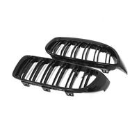 Radiator Grille Real Carbon Front Grills For M3 F80 M4 F82 F32 430i 425i Prepreg Dry Carbon Fibre Front Kidney Grille Bumper Racing QAQMHVCVB(ABS Glossy Black)